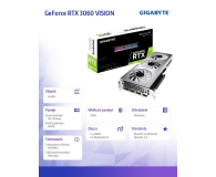 Gigabyte GeForce RTX 3060 VISION OC LHR 12GB GDDR6 - 661708 - zdjęcie 8